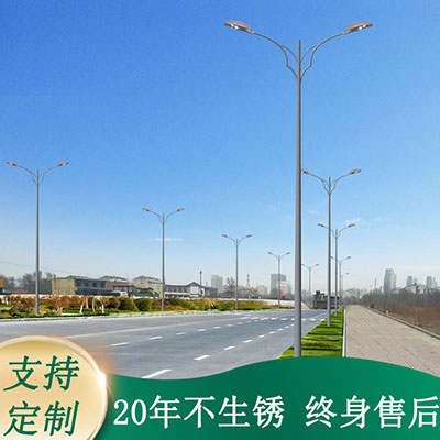 太阳能双臂灯