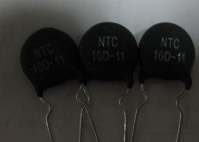 厂家供应NTC热敏电阻 10D-11 陶瓷绝缘功率型中频圆盘形电阻