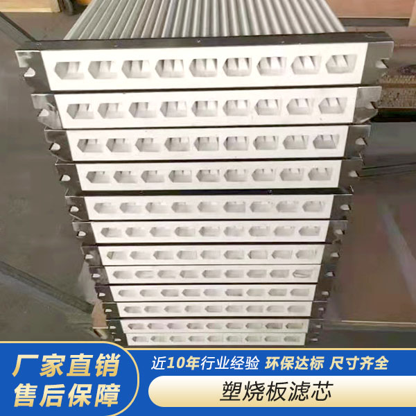 塑烧板滤芯